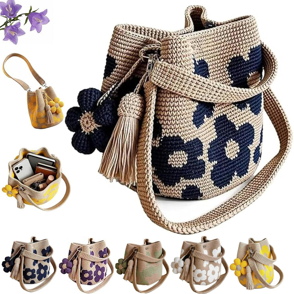 Crochet Flower Bag