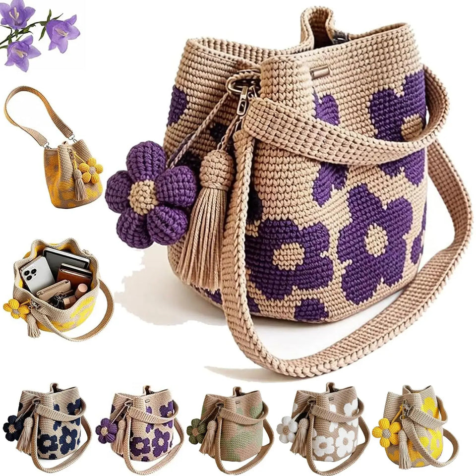 Crochet Flower Bag