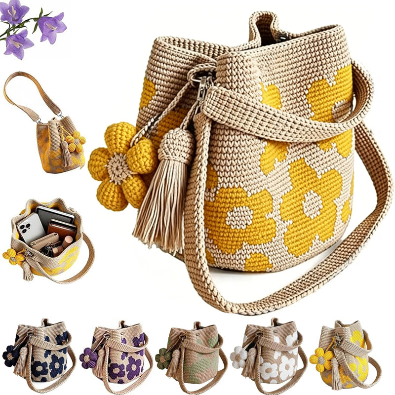 Crochet Flower Bag