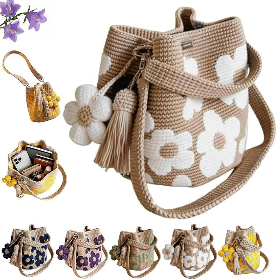 Crochet Flower Bag