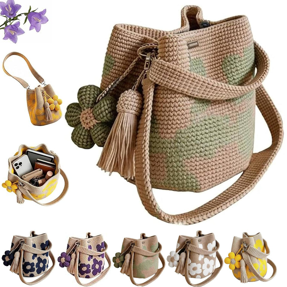 Crochet Flower Bag