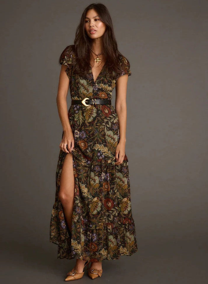 Sundance Floral Paisley Maxi Dress