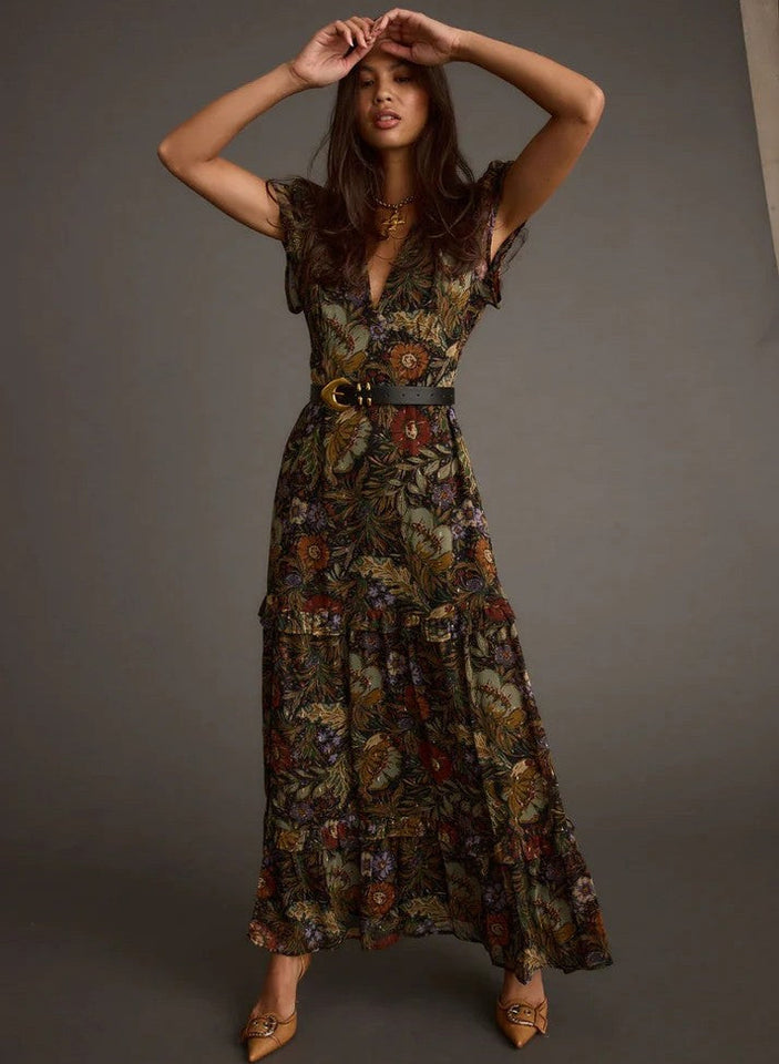 Sundance Floral Paisley Maxi Dress
