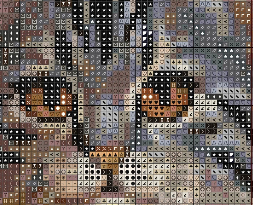Cuddling Cat and Dog Cross Stitch Sewing Modern Embroidery Pattern Instant DMC Download Funny Snarky Cute Kitten Ying Yang Dog Puppy