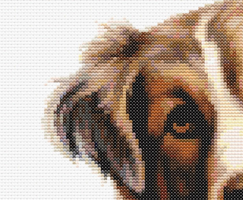 Cuddling Cat and Dog Cross Stitch Sewing Modern Embroidery Pattern Instant DMC Download Funny Snarky Cute Kitten Ying Yang Dog Puppy
