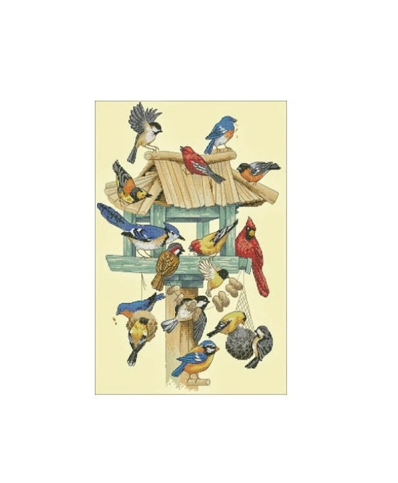 Winter Birds Cross Stitch Pattern | Forest Birds Cross Stitch Patterns | Instant Download PDF