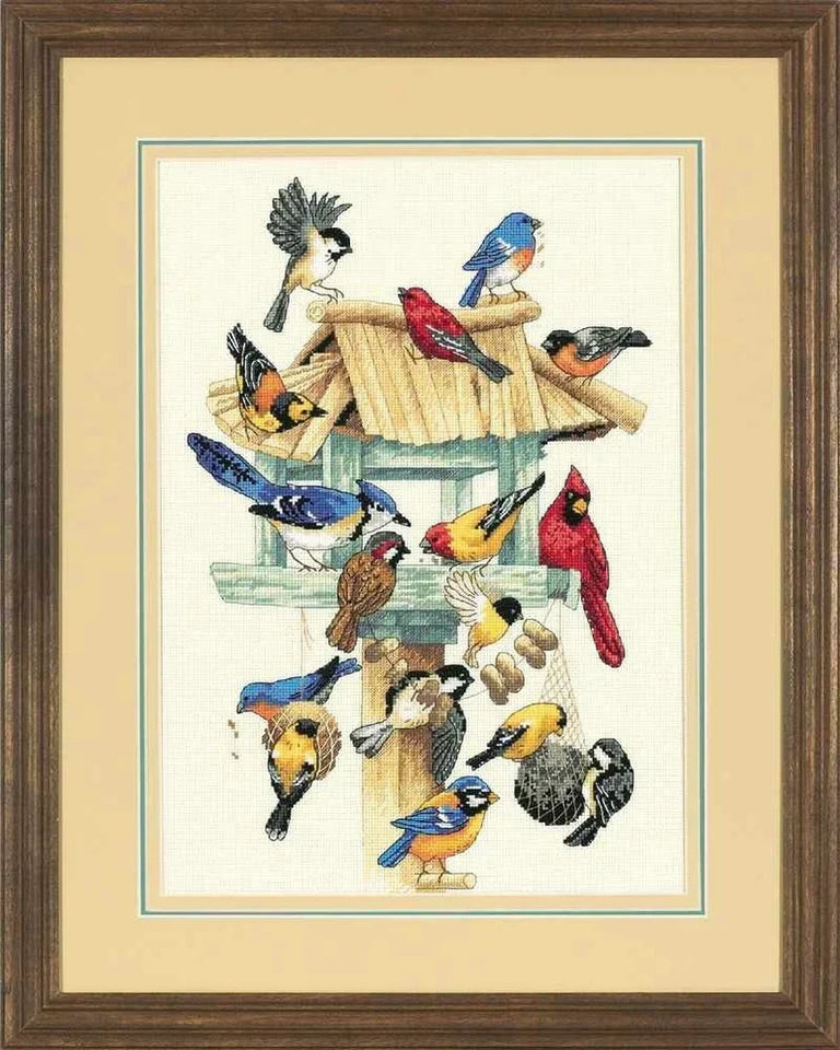 Winter Birds Cross Stitch Pattern | Forest Birds Cross Stitch Patterns | Instant Download PDF