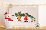 Christmas Tree Cross Stitch Pattern: Children Cross Stitch Design (PDF Pattern)